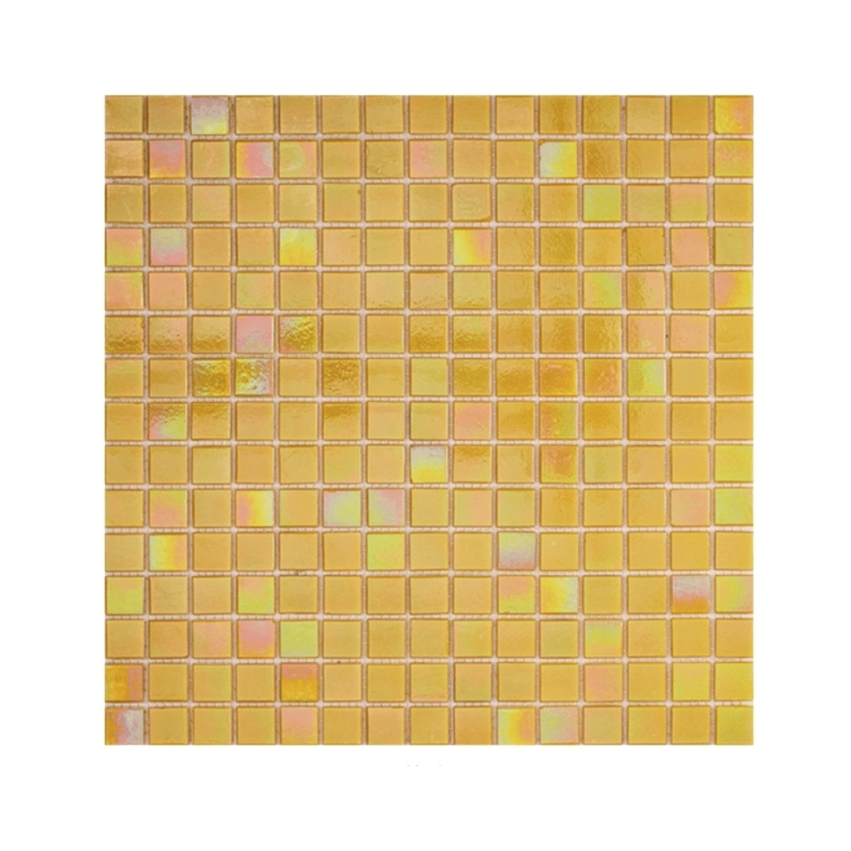 โมเสค TIMELESS TILES รุ่น POP HOLOGRAM 32.7 X 32.7 ซม. สีเหลือง ผิวเงา (ราคา/ตรม.)_0
